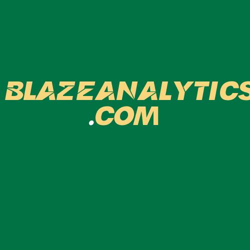 Logo da BLAZEANALYTICS